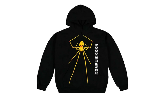Cactus Plant Flea Market Smiley Spider Hoodie "ComplexCon - Black" CPFM28