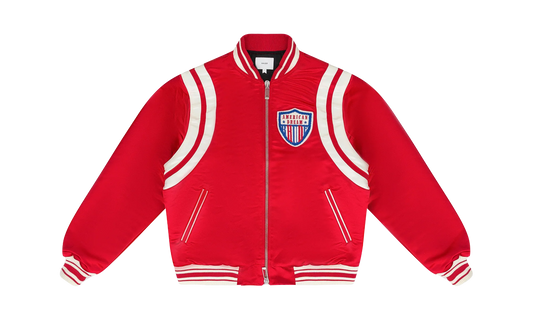 Satin Varsity Jacket "Red" RHPS24JA08613135