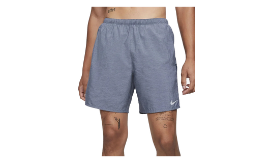 Challenger Brief-Lined 7 Running Shorts "Obsidian Heather / Reflective Silver" CZ9066 451