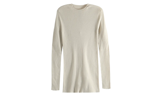 Ribbed Round Neck Top "Sand" RU01F2637 RIBM 138
