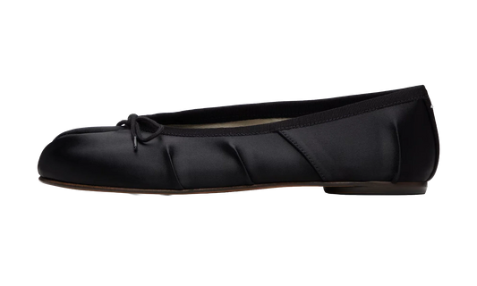 Satin Tabi Ballerina "Black" S58WZ0155P7551T8013
