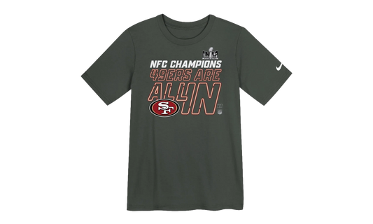 2023 NFC Champions Collection T‑Shirt GS "Locker Room Trophy Tee" 9Z1B7NFJ8ER949