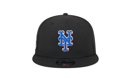 Chew New York Mets 59FIFTY Fitted Hat "Big League -Black" 60507028