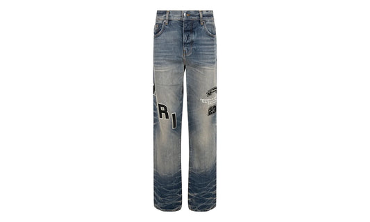 Hockey Logo Jeans "Vintage Indigo" AW23MDF004 875