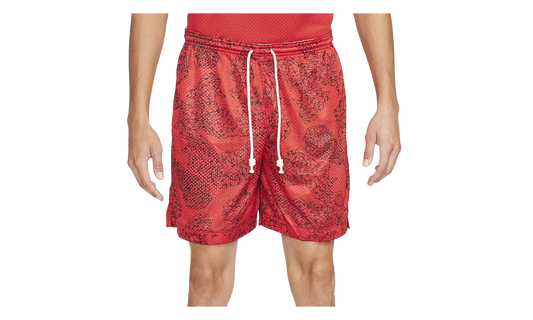 Dri-FIT Standard Issue 6" Reversible Basketball Shorts "University Red / Grey Heather / Black" FB6915 657
