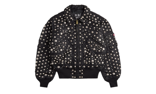 Alpha CWU 45/P All Over Rivet Jacket "Black" CJT55500C1