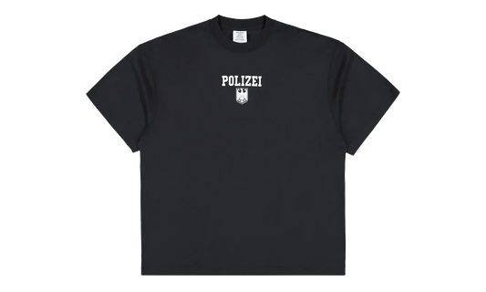 Polizei Regular T-Shirt "Washed Black" UH76TR300B WASH