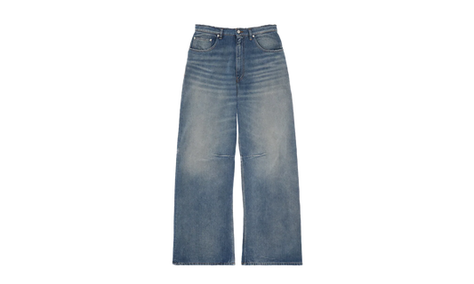 5 Pockets Wide-Leg Pants "Medium Blue" SH2LA0039 M30017 965