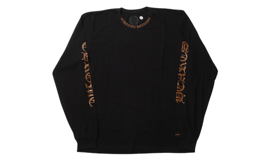 Neck Logo Long Sleeve Tee "Black / Brown" CHRM0908