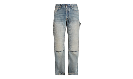 Debossed MA Quad Carpenter Jeans "Antique Indigo" AMDNGH1055 406