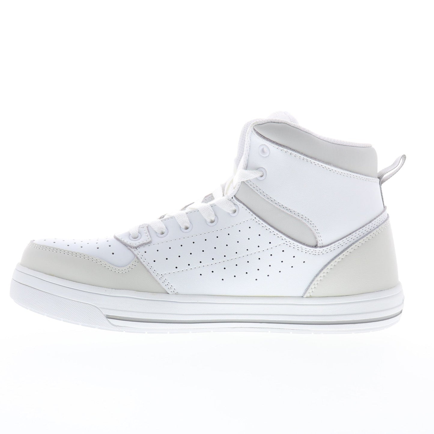 Airwalk Arena Mid Composite Toe EH SR Mens White Wide Work & Safety Shoes