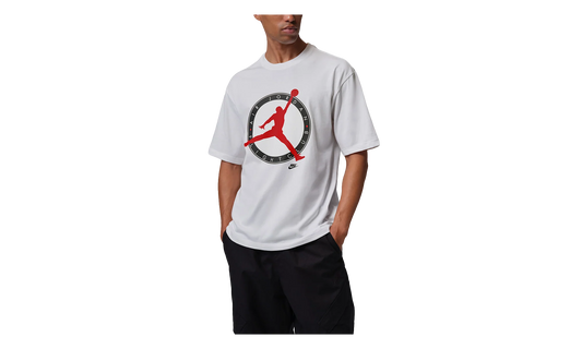 Jordan Flight Club T-Shirt "White / University Red" IM1352 100