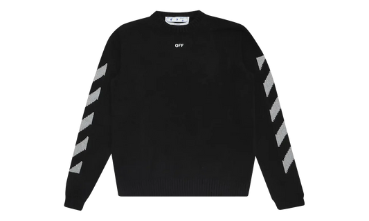Arrow Knit Crewneck "Black" OMHE023R21KNI0011041