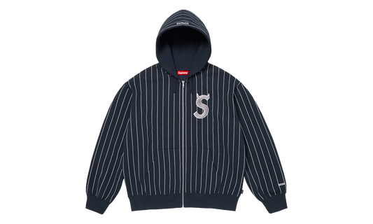 Devil S Logo Zip Up Hooded Sweatshirt "SS26 - Stripe" SU27309