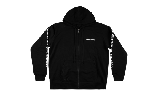 Scroll Zip up Hoodie "Black" CHRM0827