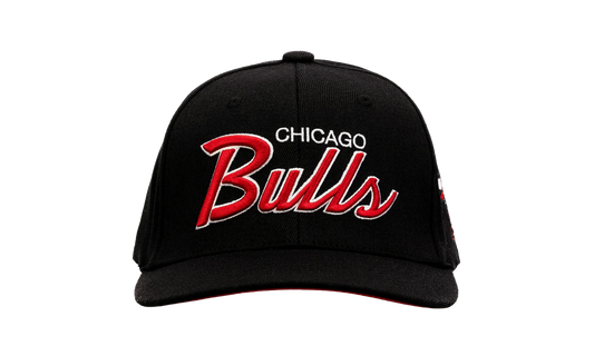 NBA Team Script 2.0 Stretch Snapback Cap "Chicago Bulls - Black" HHSS3281 CBUYYPPPBLCK