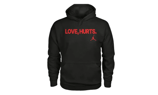 Jordan Fleece Love Hurts Jalen Hurts Hoodie "Bred" IQ3843 010