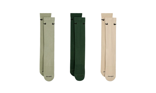 Everyday Cushioned Crew Socks (3 Pairs) "Multi-Color" SX6888 994