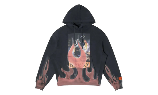 Times Flames Hoodie "Black" HMBB024S23JER0071025