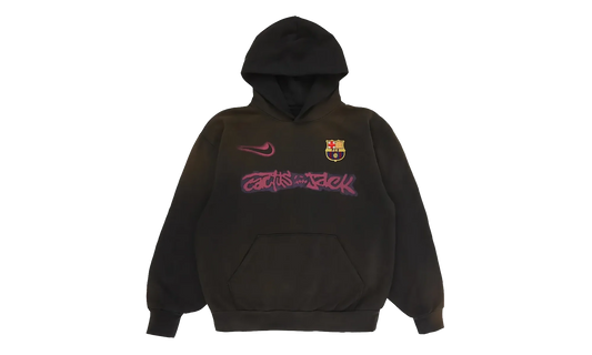 FC Barcelona x Cactus Jack Split-Dye Crest Hoodie "Brown" FQCJ HS02