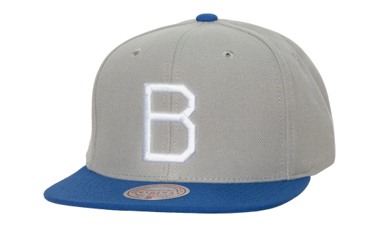 MLB Cooperstown Away Snapback Cap "Brooklyn Dodgers - Grey" HHSS6481 BDOYYPPPGREY