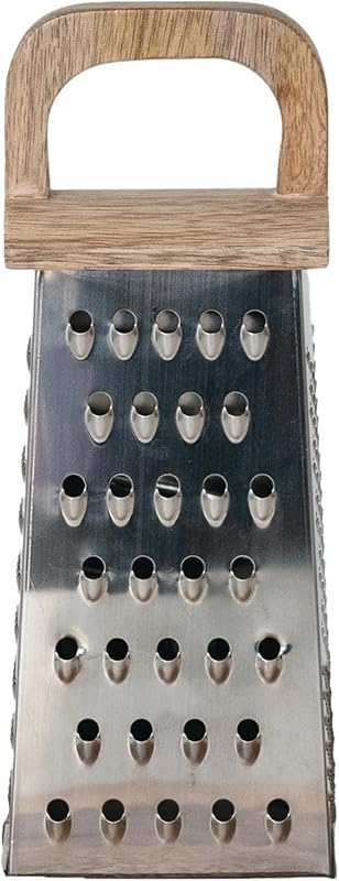 Steel Grater with Mango Wood Cheese Board