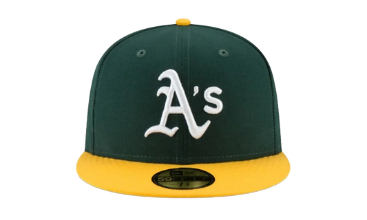59FIFTY Oakland "Green / Yellow" 70361054