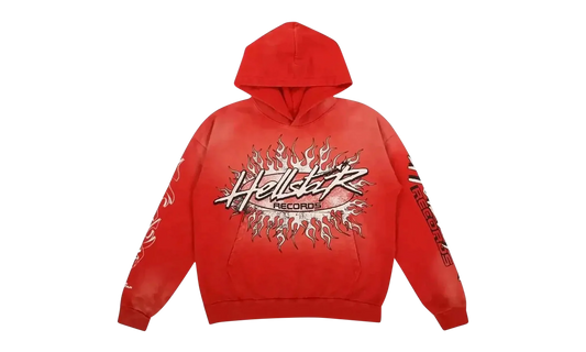 HELLSTAR RECORDS HOODIE "Red" HSR164