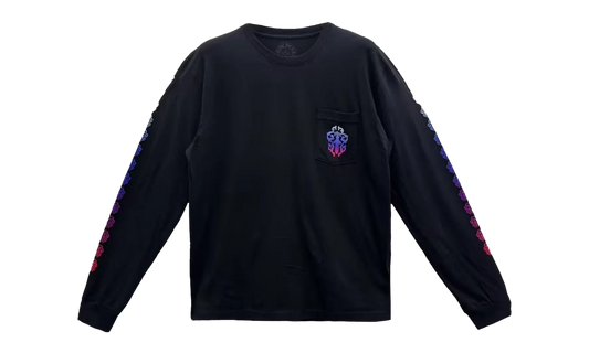 Gradient Dagger Horseshoe Long Sleeve Tee "Black" CHRM0789
