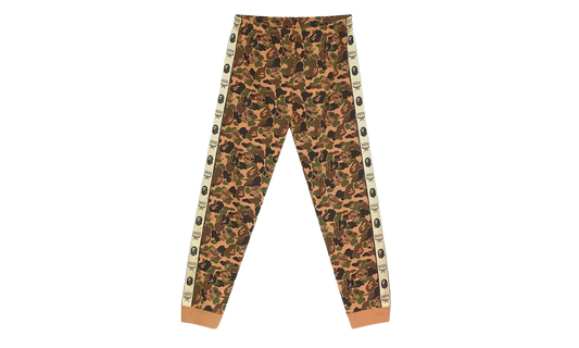 BAPE x MCM Camo Slim Sweatpants "Brown" BXMCSB