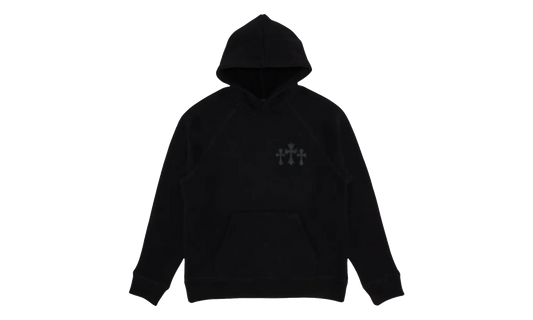 711 Cemetery Cross Nylon CH Hoodie "Black" CHRM1064