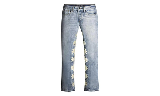 Drkshdws Light Wash Denim Pants "Bone" 10031529
