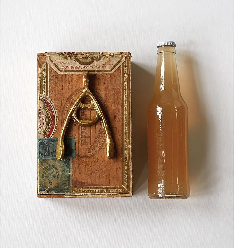Gold Wishbone Bottle Opener