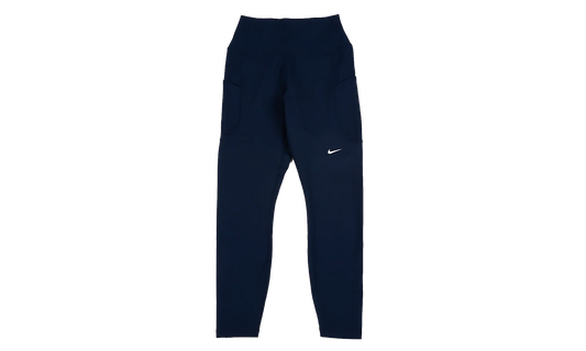 One High-Waisted 7/8 Leggings with Pockets WMNS "Midnight Navy / White" FN3241 413