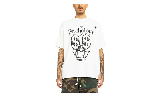 Satoshi Psychology Tee "White" SS24TE014
