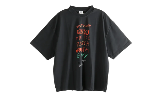 7 Sins T-Shirt "Black" ME76TR196BX BLAC