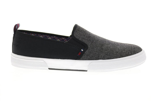 Ben Sherman Bradford Slip On BNM00062 Mens Black Lifestyle Sneakers Shoes