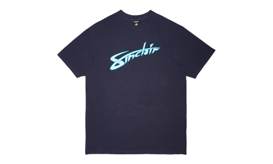Speed Text Logo Short Sleeve T-Shirt "Navy" SMT186 1 NVY