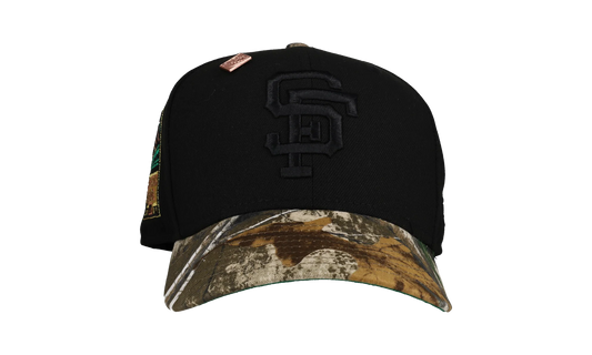 59FIFTY San Francisco Giants 2007 All Star Game Fitted Hat "Real Tree Blackout" NE364