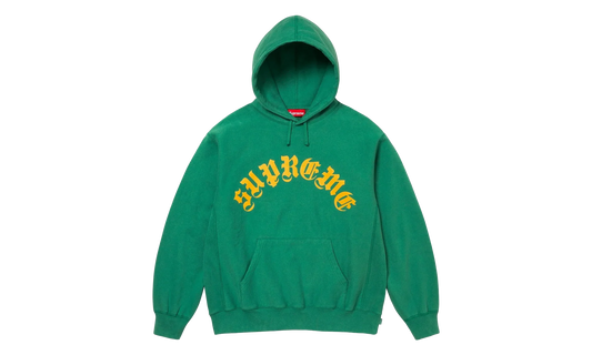 Printed Arc Hooded Sweatshirt "FW24 - Light Pine" SU26925