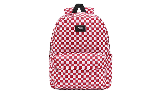 Old Skool Checkerboard Backpack "Checkerboard Red / White" VN0A5KHRO84