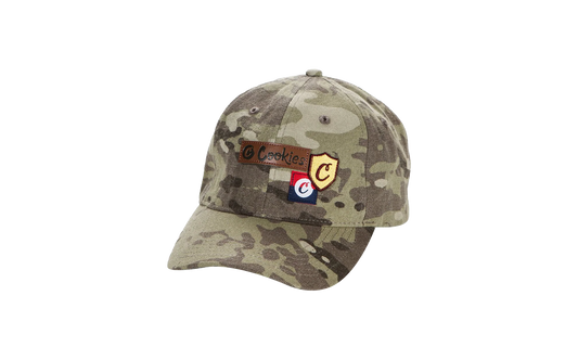 Backcountry Cotton Canvas Patchwork Dad Hat "Tan" 1546X4315 TAC