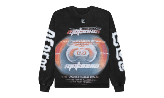 Divinity Paper Garden Long-Sleeve Tee "Faded Black" DIVN LS06 FBLK