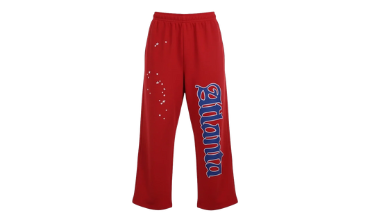 Atlanta Logo Open Leg Sweatpants "Red / Blue" SP5der319