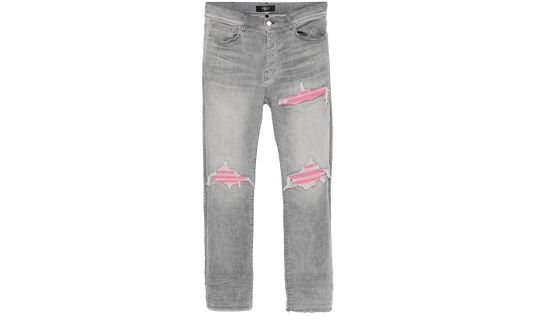 MX1 Ultrasuede Patch Jeans "Concrete Grey Pink" AMDNSY1120 569