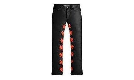 Drkshdws Wax Pants "Black / Red" 10021819