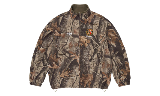 Umbro® Cotton Ripstop Track Jacket "SS26 - Realtree Hardwoods Camo" SU27024