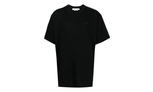 Diag Tab Over Short-Sleeve Tee "Black / Black" OMAA038C99JER0041010