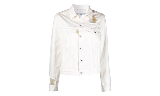 Meteor Regular Jacket WMNS "White" OWYE027C99DEN0020100