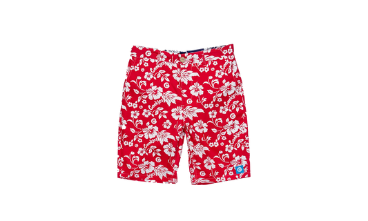Waimea Cotton Poplin Flower Short "Red" 1543B3989 RED